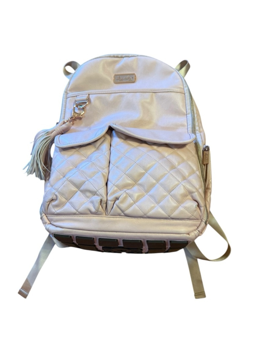 Itzy ritzy blush pink diaper bag backpack